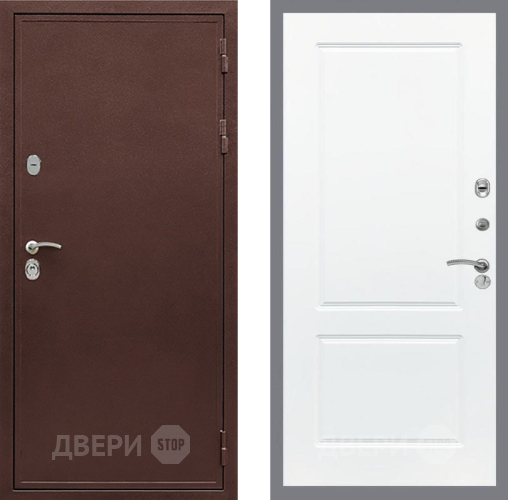 Дверь Рекс (REX) 5 металл 3 мм FL-117 Силк Сноу в Красноармейске