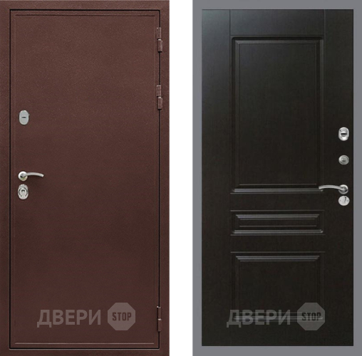 Дверь Рекс (REX) 5 металл 3 мм FL-243 Венге в Красноармейске