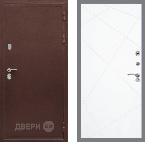 Дверь Рекс (REX) 5 металл 3 мм FL-291 Силк Сноу в Красноармейске