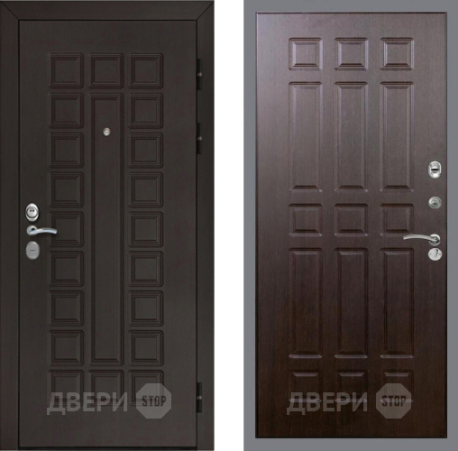 Входная металлическая Дверь Рекс (REX) Сенатор Cisa FL-33 Венге в Красноармейске