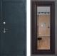 Входная металлическая Дверь Дверной континент ДК-70 Дизайн ФЛЗ Зеркало Венге в Красноармейске