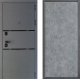 Входная металлическая Дверь Дверной континент Диамант Дизайн ФЛ-655 Бетон серый в Красноармейске