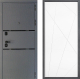 Входная металлическая Дверь Дверной континент Диамант Дизайн ФЛ-655 Белый софт в Красноармейске