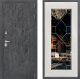 Входная металлическая Дверь Дверной континент ДК-3/713 ФЛ-Тиффани Зеркало Белое дерево в Красноармейске