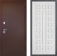 Дверь Дверной континент Рубикон Медь Дизайн ФЛ-183 Сандал белый в Красноармейске