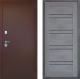 Входная металлическая Дверь Дверной континент Рубикон Медь Дизайн ФЛ-49 Бетон серый в Красноармейске