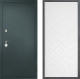 Дверь Дверной континент Рубикон Серебро Дизайн ФЛ-Тиффани Белый софт в Красноармейске