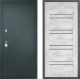 Входная металлическая Дверь Дверной континент Рубикон Серебро Дизайн ФЛ-49 Бетон снежный в Красноармейске