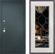 Дверь Дверной континент Рубикон Серебро Дизайн ФЛ-Тиффани Зеркало Белое дерево в Красноармейске