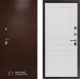Входная металлическая Дверь Престиж Медь Классика Лиственница белая в Красноармейске