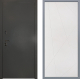 Дверь Заводские двери Эталон 3к антик серебро Флитта Белый софт в Красноармейске
