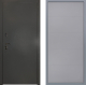 Дверь Заводские двери Эталон 3к антик серебро Тривия Грей софт в Красноармейске