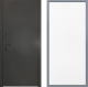 Дверь Заводские двери Эталон 3к антик серебро Тривия Белый софт в Красноармейске