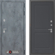 Входная металлическая Дверь Лабиринт (LABIRINT) Бетон 11 Графит софт в Красноармейске