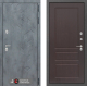 Входная металлическая Дверь Лабиринт (LABIRINT) Бетон 03 Орех премиум в Красноармейске