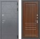 Входная металлическая Дверь Лабиринт (LABIRINT) Cosmo 03 Орех бренди в Красноармейске