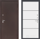 Входная металлическая Дверь Лабиринт (LABIRINT) Classic антик медь 25 Белый софт в Красноармейске