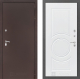 Входная металлическая Дверь Лабиринт (LABIRINT) Classic антик медь 23 Белый софт в Красноармейске