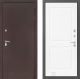 Входная металлическая Дверь Лабиринт (LABIRINT) Classic антик медь 11 Белый софт в Красноармейске