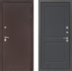 Входная металлическая Дверь Лабиринт (LABIRINT) Classic антик медь 11 Графит софт в Красноармейске