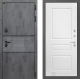 Входная металлическая Дверь Лабиринт (LABIRINT) Инфинити 03 Белый софт в Красноармейске