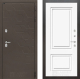 Входная металлическая Дверь Лабиринт (LABIRINT) Смоки 26 Белый (RAL-9003) в Красноармейске