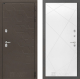Входная металлическая Дверь Лабиринт (LABIRINT) Смоки 24 Белый софт в Красноармейске