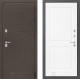Входная металлическая Дверь Лабиринт (LABIRINT) Смоки 11 Белый софт в Красноармейске