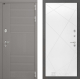 Входная металлическая Дверь Лабиринт (LABIRINT) Формо 24 Белый софт в Красноармейске