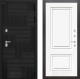 Входная металлическая Дверь Лабиринт (LABIRINT) Pazl 26 Белый (RAL-9003) в Красноармейске