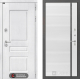 Входная металлическая Дверь Лабиринт (LABIRINT) Versal 22 Белый софт в Красноармейске