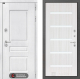 Входная металлическая Дверь Лабиринт (LABIRINT) Versal 01 Сандал белый в Красноармейске