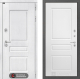 Входная металлическая Дверь Лабиринт (LABIRINT) Versal 03 Белый софт в Красноармейске