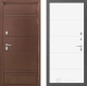 Входная металлическая Дверь Лабиринт (LABIRINT) Термо Лайт 13 Белый софт в Красноармейске
