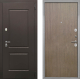 Входная металлическая Дверь Интекрон (INTECRON) Кампо Гладкая шпон Венге коричневый в Красноармейске