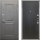 Входная металлическая Дверь Интекрон (INTECRON) Брайтон Графит ФЛ-295 Лофт черный в Красноармейске
