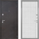 Входная металлическая Дверь Интекрон (INTECRON) Сенатор Лучи В-07 с молдингом Лофт белый в Красноармейске