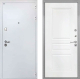 Входная металлическая Дверь Интекрон (INTECRON) Колизей White ФЛ-243 Белый матовый в Красноармейске