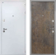 Входная металлическая Дверь Интекрон (INTECRON) Колизей White Гладкая Гранж в Красноармейске