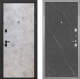 Входная металлическая Дверь Интекрон (INTECRON) Профит Black Мрамор Светлый Гладкая Гранит лава оникс в Красноармейске