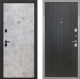Входная металлическая Дверь Интекрон (INTECRON) Профит Black Мрамор Светлый ФЛ-295 Лофт черный в Красноармейске