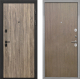 Входная металлическая Дверь Интекрон (INTECRON) Профит Black Дуб Турин Гладкая шпон Венге коричневый в Красноармейске