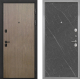 Входная металлическая Дверь Интекрон (INTECRON) Профит Black Венге Коричневый Гладкая Гранит лава оникс в Красноармейске