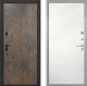 Входная металлическая Дверь Интекрон (INTECRON) Профит Black Гранж Гладкая Дуб сильвер поперечный в Красноармейске