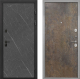 Входная металлическая Дверь Интекрон (INTECRON) Профит Black Гранит Лава Оникс Гладкая Гранж в Красноармейске