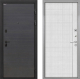 Входная металлическая Дверь Интекрон (INTECRON) Профит Black Эковенге В-07 с молдингом Лофт белый в Красноармейске