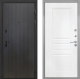 Входная металлическая Дверь Интекрон (INTECRON) Профит Black ФЛ-295 ФЛ-243 Белый матовый в Красноармейске