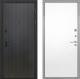 Входная металлическая Дверь Интекрон (INTECRON) Профит Black ФЛ-295 Гладкая Силк Сноу в Красноармейске