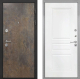 Входная металлическая Дверь Интекрон (INTECRON) Гектор Гранж ФЛ-243 Белый матовый в Красноармейске