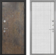 Входная металлическая Дверь Интекрон (INTECRON) Гектор Гранж В-07 с молдингом Лофт белый в Красноармейске